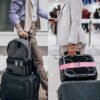Bylion 2-in-1 Travel Belt for Luggage, Luggage Straps for Add a Bag Adjustable Suitcase Straps with Alloy Buckle Elastic Bungees Belt Hands-Free for Airport, Personalized Travel Accessories (Pink) - Image 5