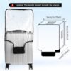 Clear Suitcase Cover Protectors Waterproof Luggage Cover Protector Pvc Transparent Travel Carry On Luggage Covers Suitcase Wrap Sleeve For Size 18-20inch Protective Cover Case For Wheeled Luggage - Image 2