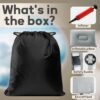 Toddler Airplane Bed Seat Extender, Kids Airplane Bed, Portable Baby Airplane Seat Extender Travel Bed, Kids Airplane Travel Essentials, Suitable for Airplane, Train, Bus - Image 6