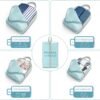 Compression Packing Cubes - Etercycle 5 Set Travel Organizer Bags for Luggage with Shoe Bag, Expandable and Premium Storage - Essential for Suitcases Travel - Image 4