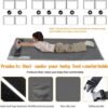 Toddler Airplane Bed, Lightweight Toddler Airplane Seat Extender Footrest Hammock, Kids Airplane Travel Essentials, Protable Travel Accessories Toddler Airplane Travel Bed(Thin) - Image 6