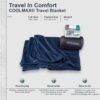 COCOON - Coolmax Travel Blanket | Compact Throw Blanket for Camping and Hiking | Fits in Backpack | Attaches to Luggage | Travel Essential | Fast Drying (Regular 70" x 55") - Image 6