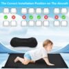 Airplane Seat Extender for Kids with Pillow - Toddler Travel Bed & Toddler Airplane Bed - Must Have for Travel with Kids - Inflatable Foot Rest Airplane & Airplane Kids Bed -Toddler Travel Essential - Image 6