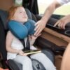 INFANZIA Chin Supporting Travel Neck Pillow, Comfortably Supports and Prevent Head from Falling Forward - Gifts for Toddler/Child/Kids, Blue - Image 2