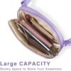 Birthday Gifts for 6 7 8 9 10 11 12 13 Year Old Girls,Fanny Pack Belt Bag Crossbody Bags for Women Girls Kids,Fashion Waist Packs Cute Teen Trendy Stuff Travel Essentials - Lavender E - Image 6