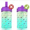 WEREWOLVES 14oz Kids Water Bottle with Straw Lid, Shoulder Strap and Boot - Insulated Stainless Steel, Reusable Leakproof Metal Water Bottles for School Boys Girls - Image 6