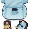 Car Seat Protector for Potty Training | Piddle Pad Cover from Spillages, Nappy Leaks & Toilet Training | Fits All Carseat & Buggy, Age: 6m-4 Years Old |Keeps Seat Clean & Dry! (Blue)