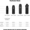 Fanhaw 20 Oz Insulated Stainless Steel Water Bottle with 1 Lid (Chug Lid) - For Kids, Women, Men | Leak & Sweat Proof with Anti-Dust Lid (Green Blue) - Image 6