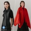 Lightweight Cotton and Linen Scarves for Women Large Shawls and Wraps for Summer Travel - Image 7