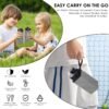 Collapsible Water Bottles,420ml Foldable Water Bottle BPA Free Reusable Lightweight Bottle LeakProof Travel Silicone Water Bottles for Running Cycling Sports Outdoor School Office Gym,Grey - Image 6