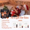 Mens Skincare Set - Oil Control Skin Care Set - Gift Set for Men - Skincare with Cleanser-Toner-Lotion - Gifts for Boyfriends Moisturzing - Christmas Gifts for Him - Travel Essentials Gifts for Dad - Image 7