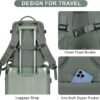 coofay Travel Backpack For Women Men Airline Approved Carry On Backpack Flight Approved Waterproof Sports Luggage Backpack Casual Daypack Small Hiking Backpack - Image 7