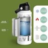 National Parks Water Bottle with Stickers, USA Bucket List Travel Water Bottle, Insulated Stainless Steel Vacuum Sealed 32oz (White) - Image 4