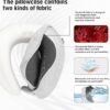 Travel Neck Pillow,Machine Washable,Pure Memory Foam Neck Pillow for Airplanes,Good Support for The Head and Cheeks,Light Gray,Suitable for Traveling and Sleeping in Multiple Scenarios - Image 6