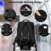 Travel Backpack for Women, Flight Approved Carry On Backpack, Large 40L Suitcase Backpacks Waterproof Luggage Bag Weekender Daypack Fit 17 Inch Laptop, Black - Image 5