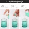 Segbeauty Cologne Travel Bottle Refillable, 2 Packs 50ml Glass Perfume Bottle Atomizer Spray Bottle, Empty Refillable Travel Bottles Fragrance Atomizer Essential Oil Perfume Container for Men Women - Image 4
