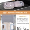 LOVEVOOK 40L Carry on Backpack for Women & Men with 3 Packing Cubes, Large Travel Backpack for Airplanes, TSA Personal Item Travel Bag fits 17" Laptop, Waterproof Travel Essentials Airline Approved - Image 2