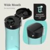 Contigo Jackson 2.0 Leak-Proof Water Bottle, 24oz., 2 Pack, Jade Vine & Pineapple - Image 2