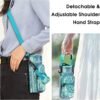 CaseBot Water Bottle Carrier Bag Sling Case, Sports Water Bottle Pouch Holder Sleeve with Adjustable Shoulder Hand Strap and 2 Pockets for Men Women Hiking Camping Travelling - Image 5