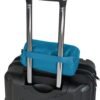 BlueHills Ultra Compact Travel Blanket in Portable Case Premium Soft Large Airplane Blanket Flight Essentials for Car Plane Train Hotel Layover Peacock Teal C004 - Image 5