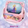 Disney Princess Kids Travel Tray for Car, Toddler Car Seat Tray for Travel, Car Trays for Kids Roadtrip Essentials & Activities - Image 4
