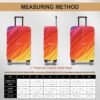 Travel Luggage Cover Suitcase Protector Scratch-Resistant Fit 19-31 Inch Suitcase, Not Included Suitcase (F-S-005, L(26-27 inch)) - Image 6