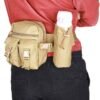 Tactical Waist Pack Pouch With Water Bottle Pocket Holder, Men Travel Waist Bag Hip Belt Bag for Running Hiking Travel Outdoors - Image 8