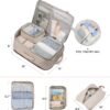 LOVEVOOK Travel Backpack for Women, 40L Carry On Backpack Flight Approved, Large Personal Item Bag Fits 17 inch Laptop, TSA Approved Luggage with 3 Packing Cubes,Waterproof Weekender Gym Backpack - Image 5