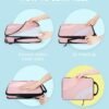 BAGSMART Compression Packing Cubes, 6 Set Travel Packing Cubes for Carry on Suitcases, Compression Suitcase Organizers Bag Set & Travel Cubes for Luggage, Lightweight Packing Organizers with Shoe Bag - Image 4