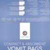 Medi Grade Absorbent Vomit Bags Disposable for Adults and Kids, 22pcs - Travel Essentials Leakproof Barf Bags with Tissues Turn Vomit to Gel and Prevent Odor - Purse Essential Travel Size Sick Bags - Image 3