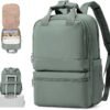 Travel Backpack Carry On Flight Approved Small Travel Backpack For Women Carry On Backpack Personal Item Travel Bag Laptop Teacher Backpack Work Backpack For Traveling On Airplane Army Green
