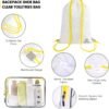 Lightweight Compression Packing Cubes for Suitcases, Compressible Expandable Travel Packing Organizer with Clear Toiletries and Backpack Bag, Travel Essentials for Carry on Luggage 7 Set - Image 5