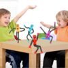 4 Pack Telescopic Robot Suction Cup Toy, Stress Relief Sensory Toys,Connect, Stretch, Twist & Pop Tubes ADHD Autism for Toddler, Christmas Stocking Stuffers for Kids - Image 4