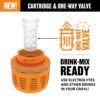GRAYL GeoPress 24 oz Water Purifier Bottle - Filter for Hiking, Camping, Survival, Travel (Oasis Green) - Image 9