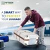 Luggage Covers for Suitcase TSA Approved | Handle Openings on L&R | Premium Clear Suitcase Covers for Luggage TSA Approved | Luggage Protector Suitcase Cover | Size 28in |Clear Luggage Cover Protector - Image 8