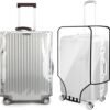 Clear PVC Luggage Cover Protector,20" Thicken Suitcase Covers for Luggage Waterproof Dustproof Anti-scratch Travel Luggage Covers for Suitcase Perfect Fit