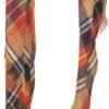 VIVIAN & VINCENT Triangle Fall Winter Soft Plaid Scarfs for Women Scarf Warm Shawls and Wraps - Image 3