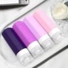 Redfly Travel Bottles for Toiletries, 3oz Tsa Approved Travel Size Containers, BPA Free Leak Proof Travel Containers for Toiletries, Refillable Travel Accessories for Shampoo Conditioner Purple - Image 6