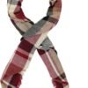 American Trends Scarfs for Women Winter Triangle Scarf Classic Plaid Warm Scarf Soft Scarves Knitted Wrap Shawl - Image 2