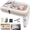 Inflatable Airplane Bed for Kids, Portable Toddlers Airplane Blow Up Bed for Travel, Baby Airplane Mattress with Hand Pump, Toddler Airplane Travel Essentials