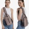 WATERFLY Crossbody Sling Backpack Sling Bag Travel Hiking Chest Bag Daypack - Image 6