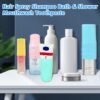 Lusofie 6Pcs Silicone Travel Sleeves For Toiletries Reusable Bottle Covers For Travel Leak Proof Travel Bottles Toiletry Sleeves For Leak Proofing Travel Essentials For Women Travel Accessories - Image 5