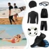 Water Shoes Mens Womens Quick-Dry Barefoot Swim Beach Pool Shoes Aqua Yoga Socks for Hiking Walking Diving Surf Outdoor Water Sports - Image 6