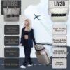 LIV3D Travel Belt for Luggage - Adjustable and Trendy - Luggage Strap for Bag Attachment Carrying Bag - Effortless Travel - Travel Smarter with Airport, Train Travel Accessories - Image 6