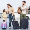 Luggage Covers for Suitcase Protector Tsa Approved Fits 18-32 Inch Luggage, Custom Baggage Cover for Travel Anti Scratch Dirt Washable. - Image 7