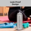 2 Pack Blue + Grey 32oz Squeeze Water Bottles - Sports Water Bottles For Football, Hockey, Athletic Training,Bike & Cycling - Reusable Squirt Bottle Set, BPA-Free, Perfect for Gym, Travel - Image 6