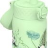 Ion8 Kids Water Bottle, Steel 400 ml/13 oz, Leak Proof, Easy to Open, Secure Lock, Dishwasher Safe, Flip Cover, Carry Handle, Easy Clean, Durable, Metal Water Bottle, Raised Print, Pandas Design - Image 3