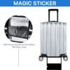 4 Pieces Clear Luggage Cover for Suitcase, Waterproof PVC Luggage Cover Protector, Anti-scratch Suitcase Protective Cover for Travel (20", 22", 24", 28") - Image 5
