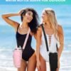 Water Bottle Holder with Strap 40oz Water Bottle Carrier Bag with Phone Pocket Water Bottle Pouch for Walking Hiking Camping - Image 7