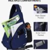 WATERFLY Sling Bag Crossbody Backpack: Over Shoulder Daypack Casual Cross Chest Side Pack - Image 3